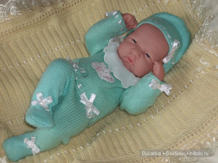 " Моим рукам покоя нет" Вязаные комплекты для пупсов и реборнят (фото 3)