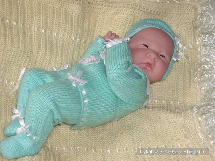 " Моим рукам покоя нет" Вязаные комплекты для пупсов и реборнят (фото 4)