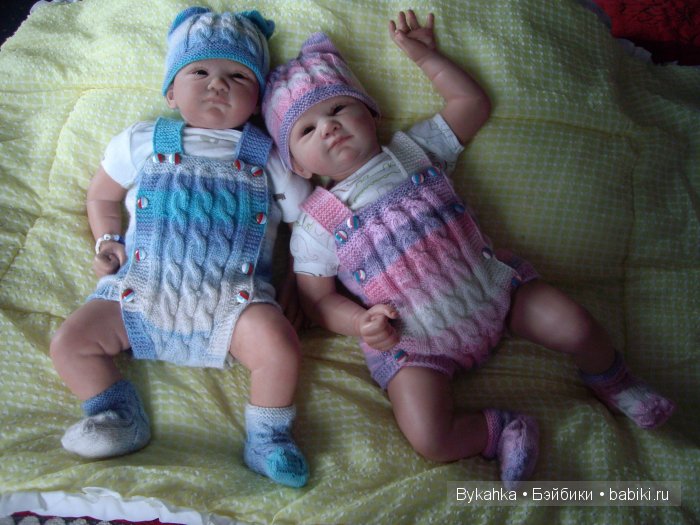 " Моим рукам покоя нет" Вязаные комплекты для пупсов и реборнят