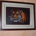 А еще я люблю вышивать !