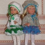 Мои новые работы. Комплекты для Минушек и Паолок.