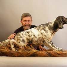 Невероятные деревянные скульптуры Giuseppe Rumerio ☝️