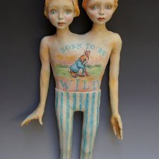 Художник кукольник и керамист Victoria Rose Martin