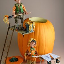 Сюжетные куклы от Jodi and Richard Creager