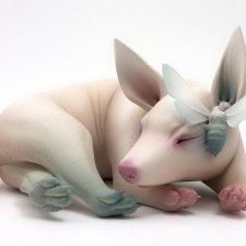 Любопытные скульптуры Erika Sanada