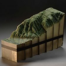 Книжные скульптуры Guy Laramee