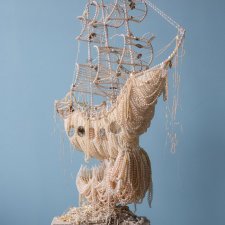 Корабли, сделанные из жемчуга от Энн Керрингтон (Ann Carrington)