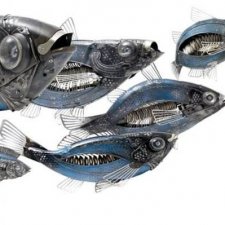 Металлические звери от скульптора Edouard Martinet