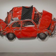 Раздавленные автомобили от автора Рон Арад (Ron Arad)