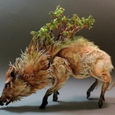 Скульптуры сказочных существ Ellen June