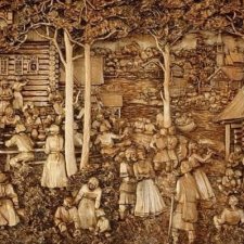 Кронид Гоголев резьба по дереву