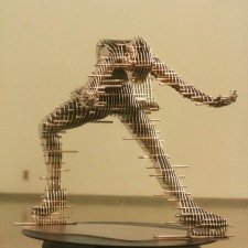 Скульптуры из металла от Chan Girl Park