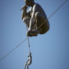 Скульптуры в воздухе Ежи Кедзера (Jerzy Kedziora)