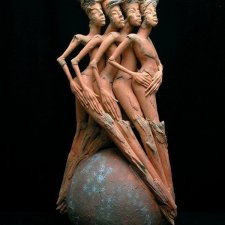 скульптуры от автора Christien Dutoit