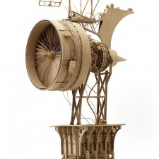 Картонные скульптуры Daniel Agdag