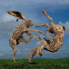 Удивительные динаминые скульптуры из коряг Джеймса Доран-Уэбба