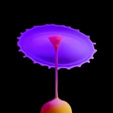 "Жидкие скульптуры" на скоростных фотографиях Хайнца Майера (Heinz Maier)