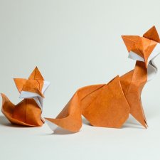 Хоанг Тянь Кьет (Hoang Tien Quyet): очаровательные оригами в технике влажного складывания