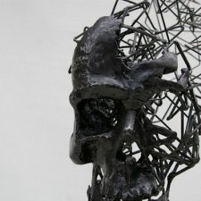 Японский современный художник Томохиро Инаба создает причудливые скульптуры из стали