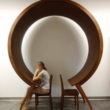 Оригинальные деревянные столы от Майкла Бейтса