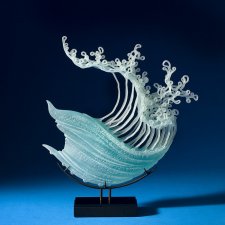 Стеклянные скульптуры Уильяма ЛеКера (K. William LeQuier)