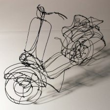 Скульптуры из проволоки Мартина Сенна (Martin Senn)