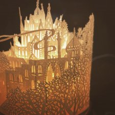 Бумажные замки от японской художницы Аюми Сибата (Ayumi Shibata)