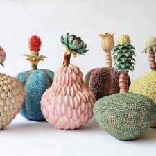 Очаровательные «инопланетные» растения от японской керамистки Каори Курихара (Kaori Kurihara)