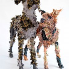 Необычные скульптуры собак от Барбары Франк (Barbara Franc)