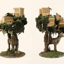 Миниатюрные скульптуры от Сонг Канг (Song Kang)