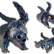 Изящные скульптуры из компакт-дисков от Шона Эйвери (Sean E. Avery)