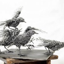 Скульптуры из проволоки от Кэндис Бис (Candice Bees)