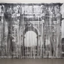 Инсталляции из бумажных лент художницы Наама Арад (Naama Arad)