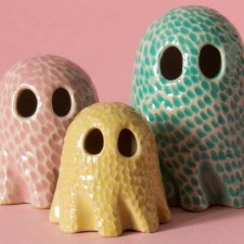 Крошечные фигурки призраков с бесконечно уникальными личностями от Лизы Агнетун (Lisa Agnetun)