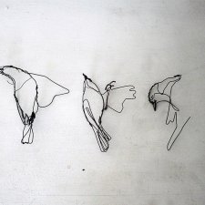Проволочные скульптуры от Давида Оливейра (David Oliveira)
