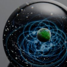 Стеклянные галактики от Сатоши Томидзу (Satoshi Tomizu)