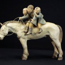 Глиняные скульптуры от Сандры Курливант