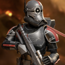 В Гонконге состоялся релиз фигурки Прицельщика от Hot Toys по мотивам анимационного сериала «Звёздные войны: Бракованная партия».