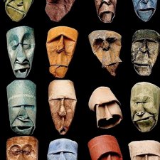 Страшные маски от француза Джуниора Фрица Жаке (Junior Fritz Jacquet)