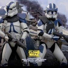 В Гонконге состоялся релиз набора фигурок коммандера CC-1119 Эппо и BARC-спидера и сета из фигурки тяжёлого пехотинца и BARC-спидера от Hot Toys