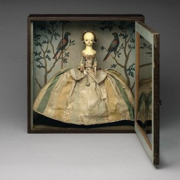 Британская модная кукла в американской коробке, 1748 год