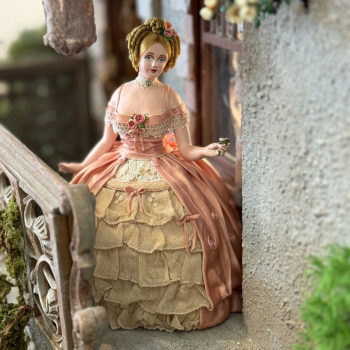 Изысканная кукла-леди от Гейл Елены Банток