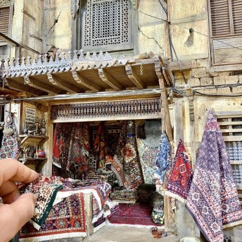 Ковровая лавка от мастера Абдулрахман Эйд