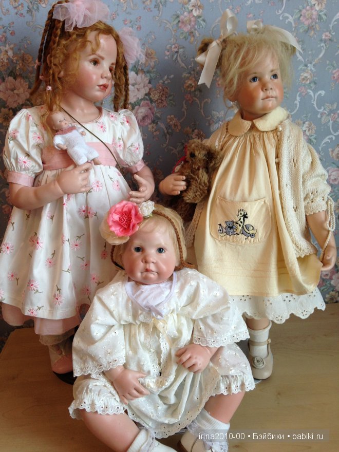 Фарфоровые девочки Hildegard Gunzel | Бэйбики Фарфоровые девочки Hildegard Gunzel