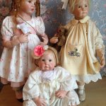 Фарфоровые девочки Hildegard Gunzel