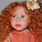 Мое счастье цвета солнца. Коллекционная кукла Нель от Цвергназе