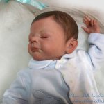 Новая техника прорисовки волос у кукол реборн