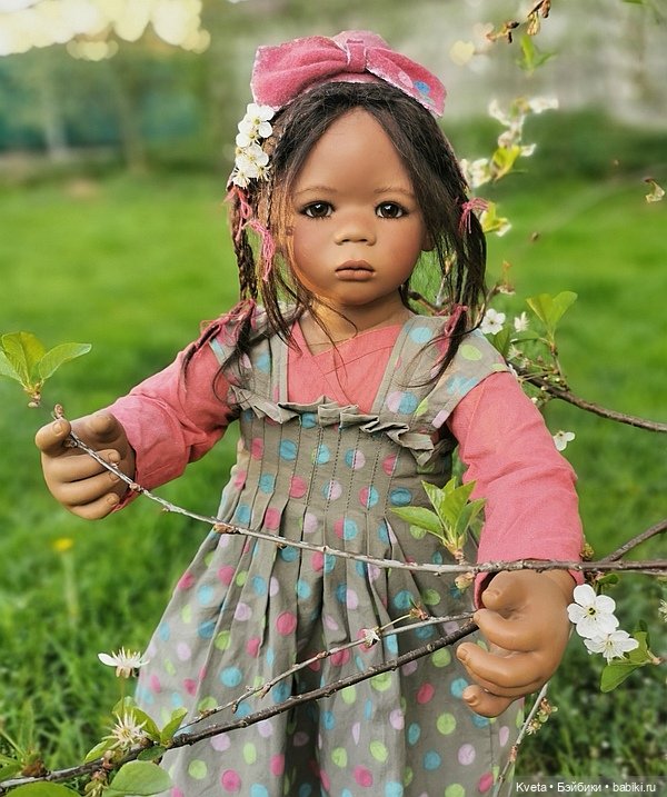 Лелети в весеннем саду — Куклы Annette Himstedt (Аннетт Химстедт): коллекционные