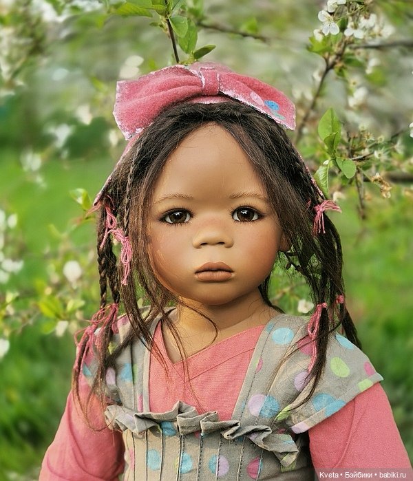 Лелети в весеннем саду — Куклы Annette Himstedt (Аннетт Химстедт): коллекционные