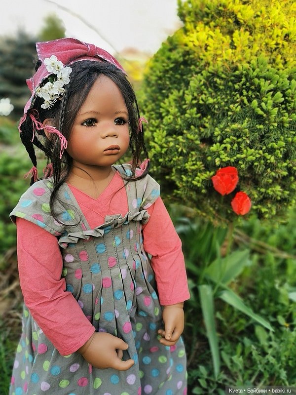 Лелети в весеннем саду — Куклы Annette Himstedt (Аннетт Химстедт): коллекционные (фото 7)